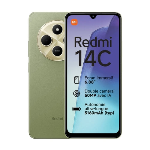 Xiaomi Redmi 14C 5G Dual Sim 4GB/128GB Sage Green – Global Version