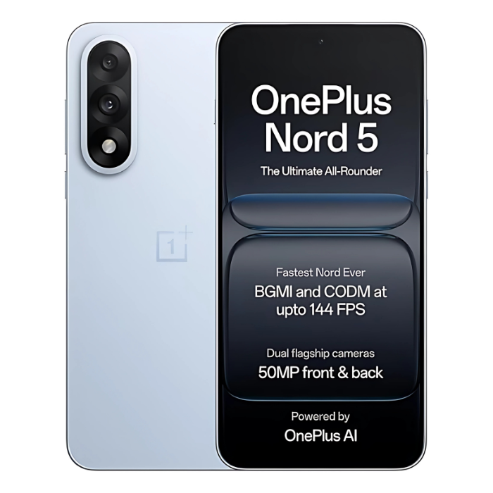 OnePlus Nord 5 5G Dual SIM 8GB/256GB Dry Ice – Global Version