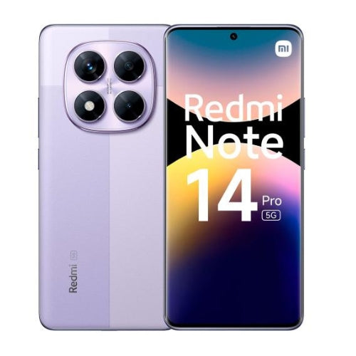 Xiaomi Redmi Note 14 Pro 5G Dual Sim 8GB/256GB Lavender Purple – Global Version