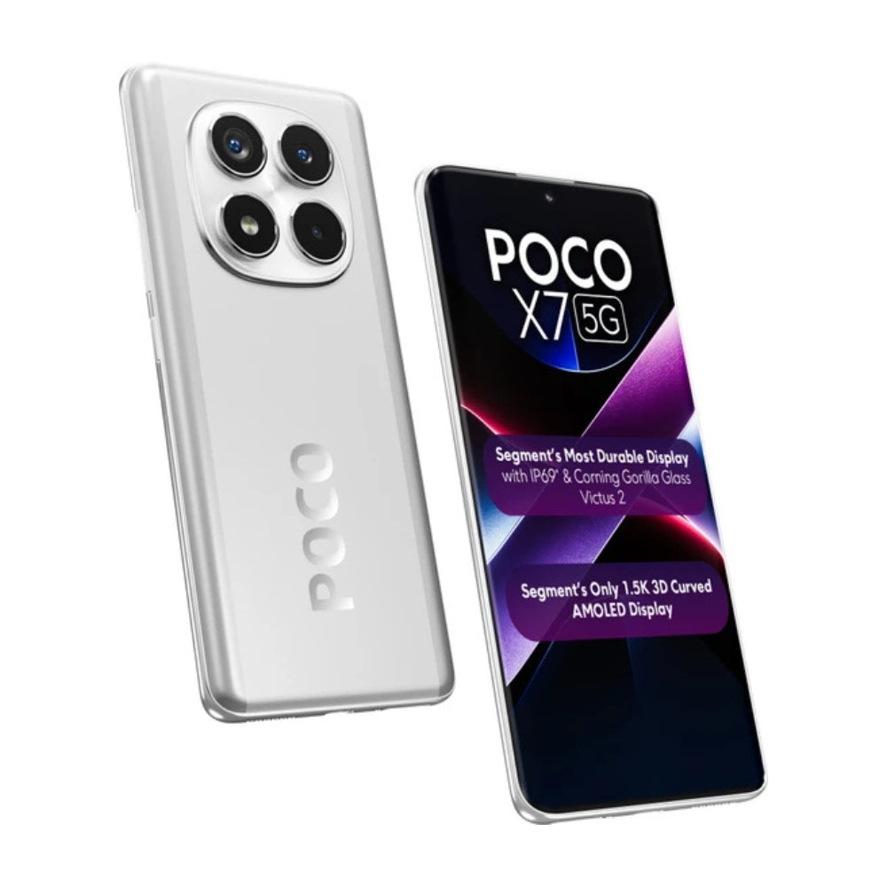 Poco X7 Dual Sim 5G 12GB/512GB Silver – Global Version