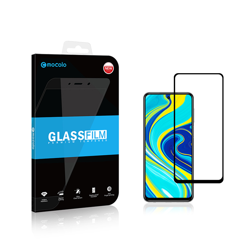 1-1-1.jpg HD anti-scratch Tempered screen guard Xiaomi note 9 pro - Image 1