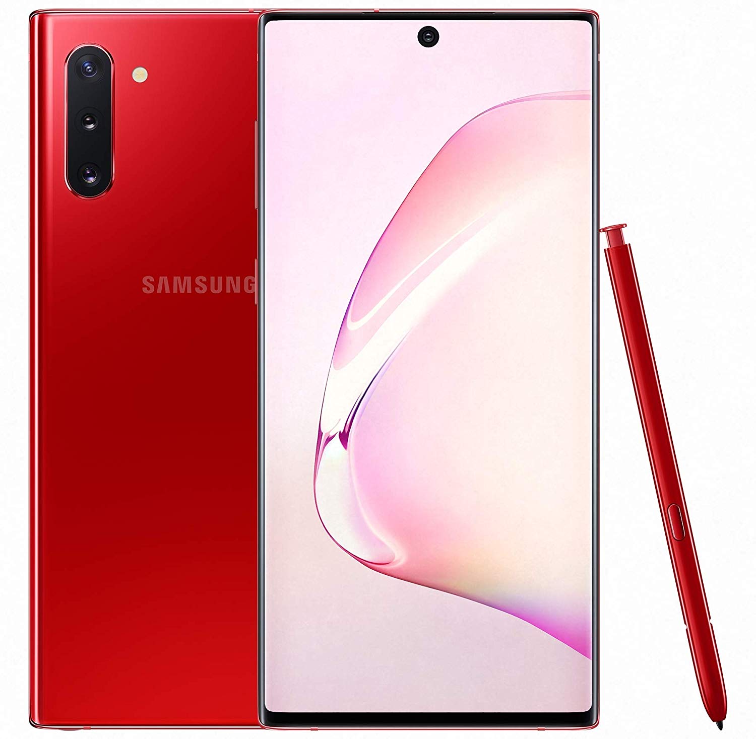 Aura-Red2-1.jpg Samsung Galaxy Note10 8GB/256GB SM-N9700/DS - Dual SIM Aura Red - Image 1