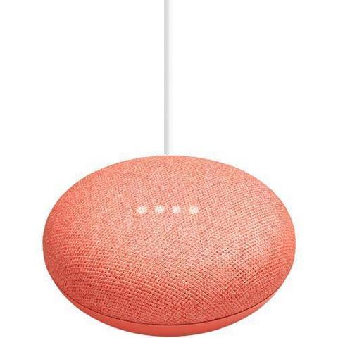 Google-Home-Mini-Smart-Speaker-coral.jpg Google Home Mini Smart Speaker Coral - Image 1