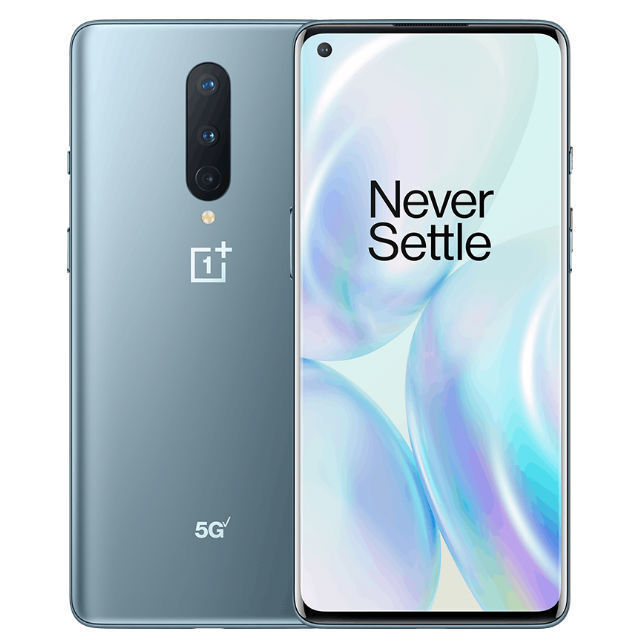 OnePlus-8_Polar-Silver-1.jpg OnePlus 8 12GB/256GB Dual SIM Polar Silver - Image 1