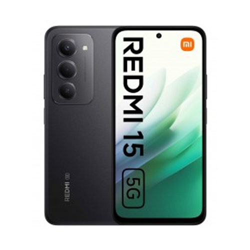 Redmi-15-Midnight-Black.jpg Redmi 15 5G 4GB/128GB Dual Sim Midnight Black – Global version - Image 1