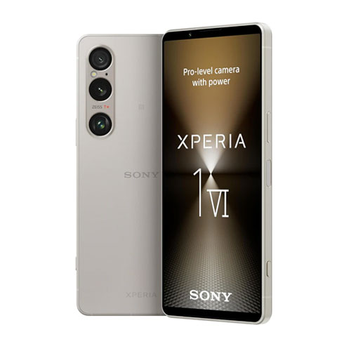 Sony-1vi-Platinum-Silver.jpg Sony Xperia 1 VI 5G Dual Sim 12GB/256GB Platinum Silver XQ-EC72 - Global Version - Image 1