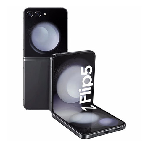 Z-Flip5-Graphite.jpg Samsung Galaxy Z Flip5 5G 8GB/512GB Graphite - Factory Unlocked (Global Version ) SM-F7310 - Image 1