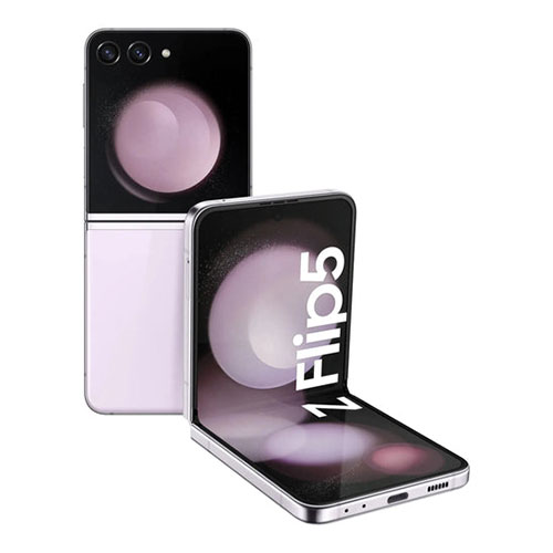 Z-Flip5-Lavender.jpg Samsung Galaxy Z Flip5 5G 8GB/512GB Lavender - Factory Unlocked (Global Version ) SM-F7310 - Image 1