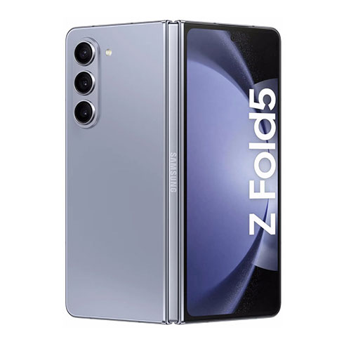 Z-Fold-Icy-Blue.jpg Samsung Galaxy Z Fold5 5G Dual Sim + Esim 12GB/512GB Icy Blue - Factory Unlocked (Global Version) SM-F946B - Image 1
