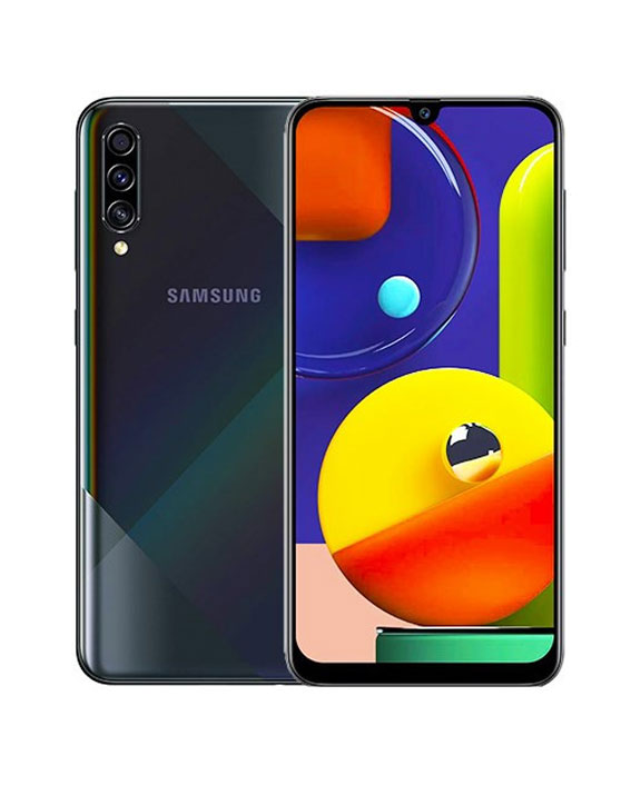 a50sblack.jpg Samsung Galaxy A50s 6GB/128GB SM-A507FN/DS Dual Sim Prism Crush Black - Image 1