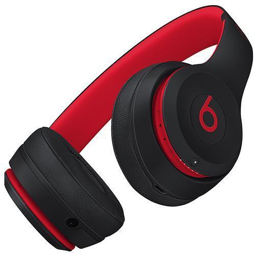 black-red.jpg Beats Solo3 Wireless On-Ear Headphones Black Red - Image 1