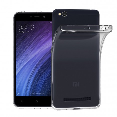 case-cover-for-xiaomi-redmi-4a-transparent-silicone.jpg Case cover for Xiaomi Redmi 4A Transparent Silicone - Image 1