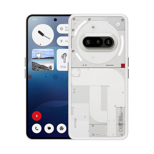 nothing_phone_3a-white.jpg Nothing Phone 3a 8GB/128GB 5G Dual Sim White – Global Version - Image 1