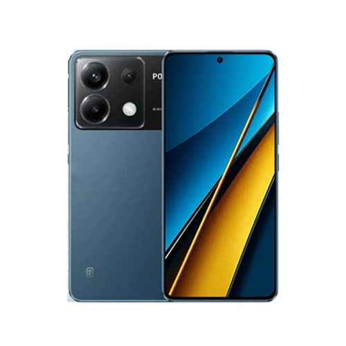 poco-x6-blue.jpg Poco X6 Dual Sim 5G 8GB/256GB Blue – Global Version - Image 1