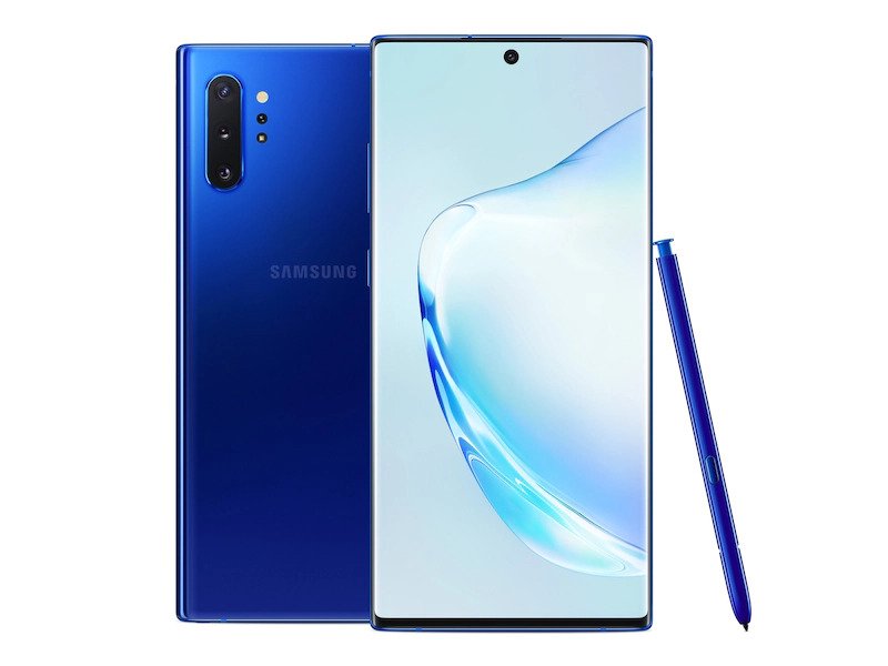 s10blue-1-1.jpg Samsung Galaxy Note10 PLUS 12GB/512GB SM-N975F/DS Dual SIM Aura Blue - Image 1